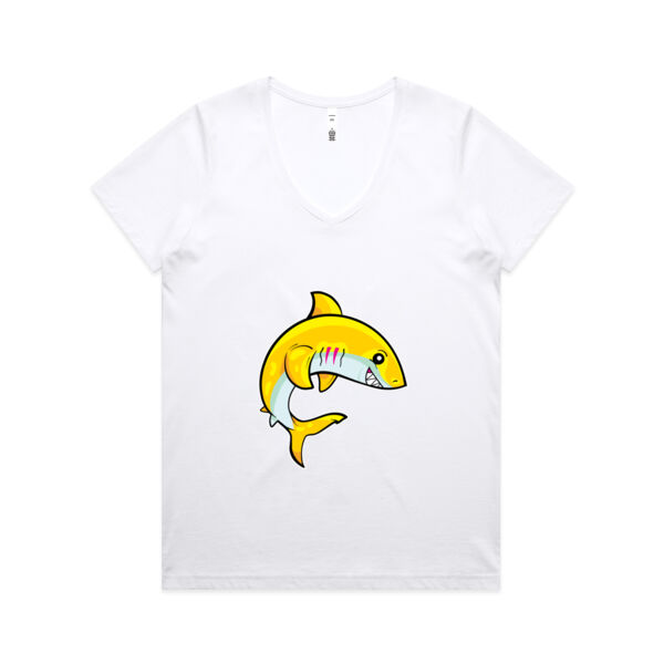 Banana Shark - AS Colour - Women's Maple V Neck Tee Thumbnail