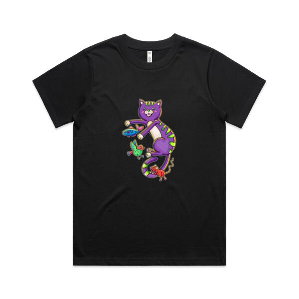Purple Cat & Friends - AS Colour - Women's Classic Tee Thumbnail