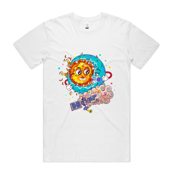 Sun & Moon Embrace - AS Colour - Organic Staple Tee Thumbnail