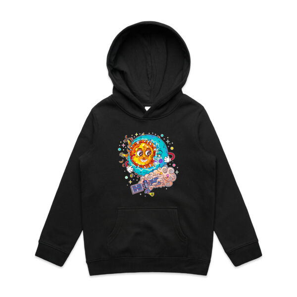 Sun & Moon Embrace - AS Colour - Youth Supply Hood Thumbnail