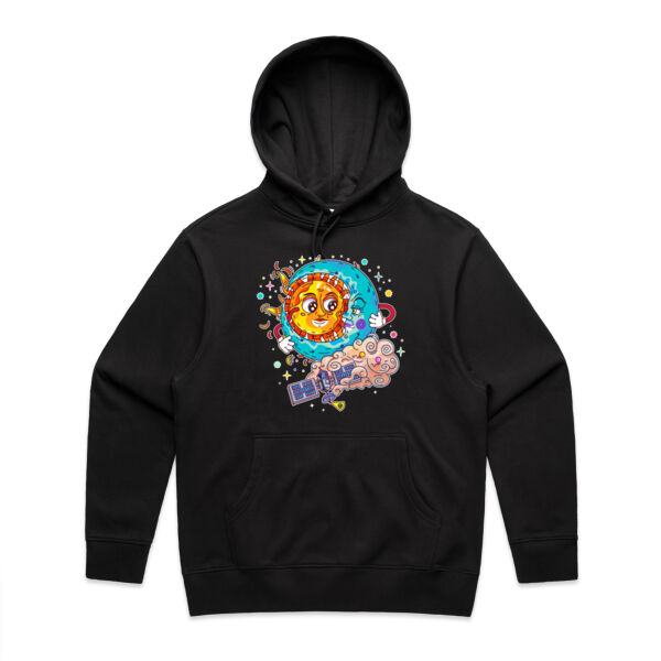 Sun & Moon Embrace - AS Colour - Men's Heavy Hood Thumbnail