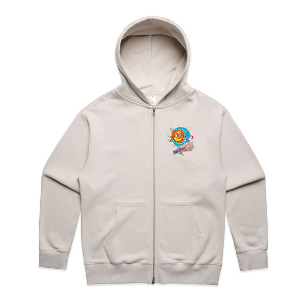 Sun & Moon Embrace - AS Colour - Heavy Zip Hood Thumbnail