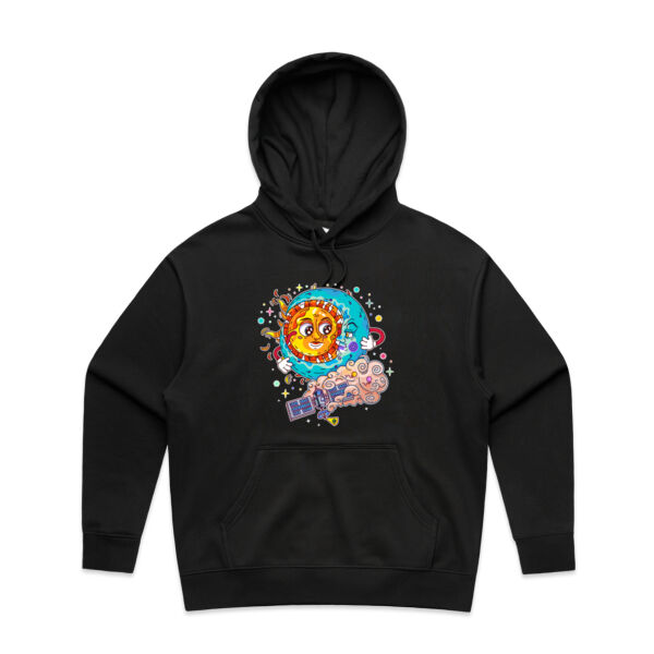 Sun & Moon Embrace - AS Colour - Women's Heavy Hood Thumbnail