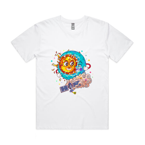 Sun & Moon Embrace - AS Colour - Mens Staple Minus Tee  Thumbnail