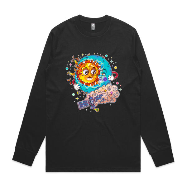 Sun & Moon Embrace - AS Colour - Classic L/S Tee Thumbnail