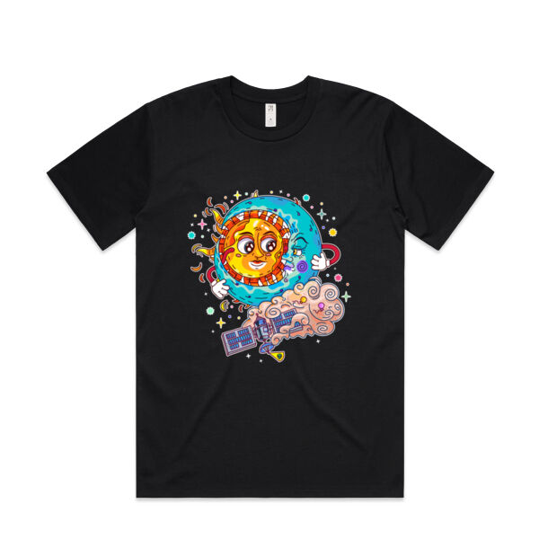 Sun & Moon Embrace - AS Colour - Mens Classic Minus Tee Thumbnail