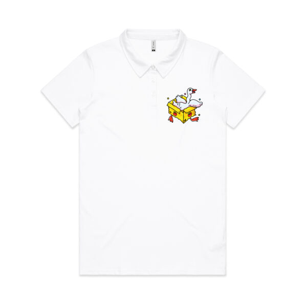GooseBox V2 - AS Colour - Amy Womens Polo Shirt Thumbnail