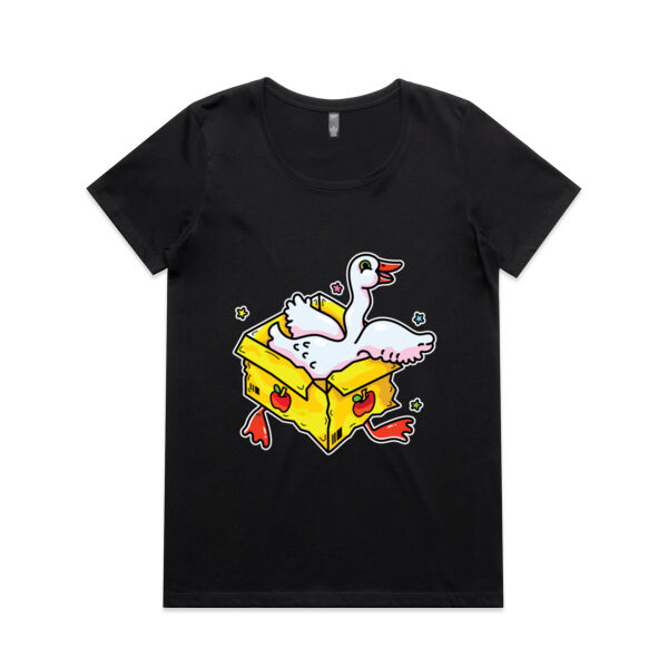 GooseBox V2 - AS Colour - Women's Maple Scoop Tee Thumbnail