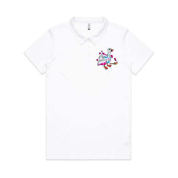 Paint it like a Goose - AS Colour - Amy Womens Polo Shirt Thumbnail