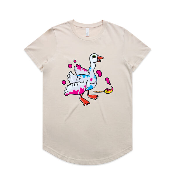Paint it like a Goose - AS Colour - Women's Maple Curve Tee Thumbnail