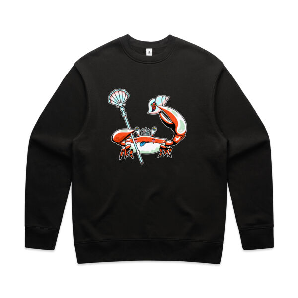 Crab King - AS Colour - Men's Relax Crew Thumbnail