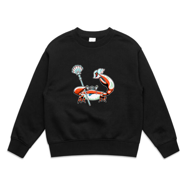 Crab King - AS Colour - Kids Relax Crew Thumbnail