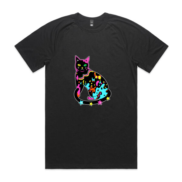 Neon Meow - AS Colour - Staple Active Blend Tee Thumbnail