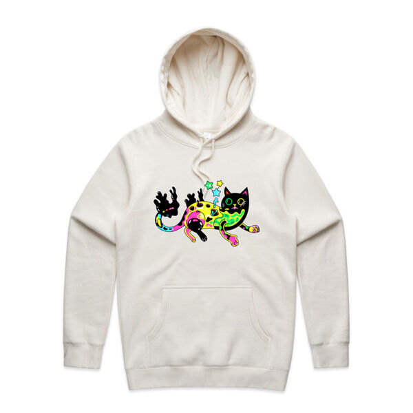 Neon Mimic Cat - AS Colour - Organic Stencil Hood Thumbnail