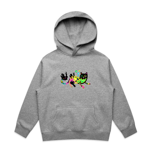 Neon Mimic Cat - AS Colour - Youth Relax Hood Thumbnail