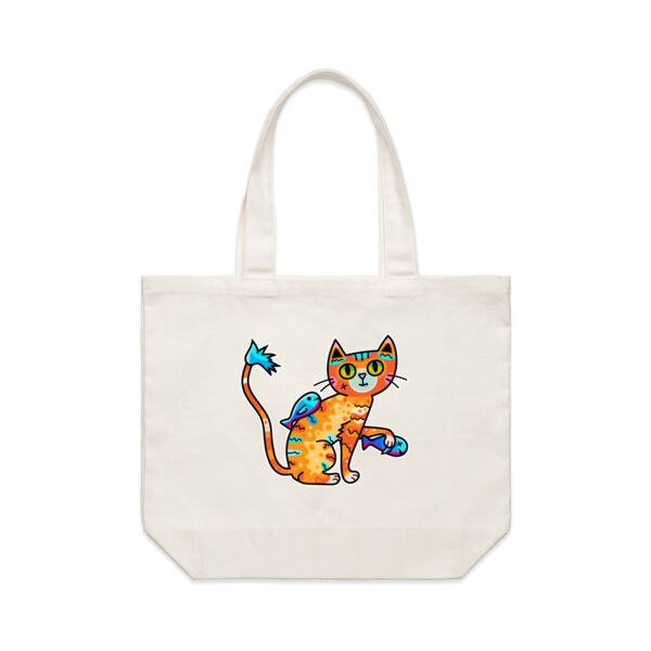 Cat&Fish - AS Colour Shoulder Tote Bag Thumbnail