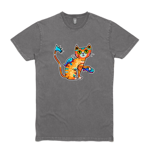 Cat&Fish - AS Colour Stone Wash Staple Tee Thumbnail
