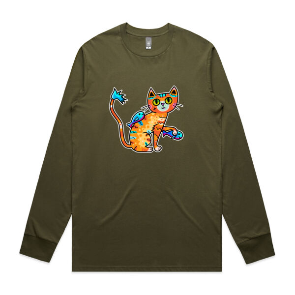 Cat&Fish - AS Colour -  Men's Staple L/S Tee  Thumbnail