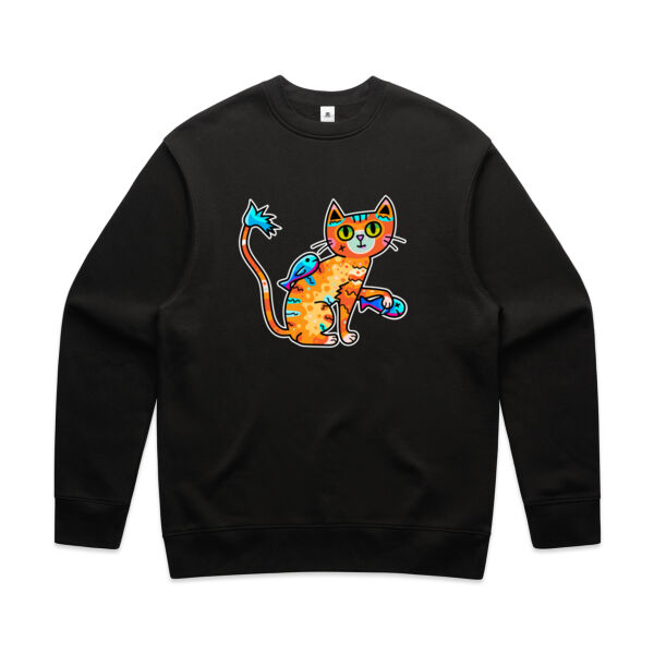 Cat&Fish - AS Colour - Men's Relax Crew Thumbnail