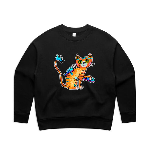 Cat&Fish - AS Colour - Women's Relax Crew Thumbnail