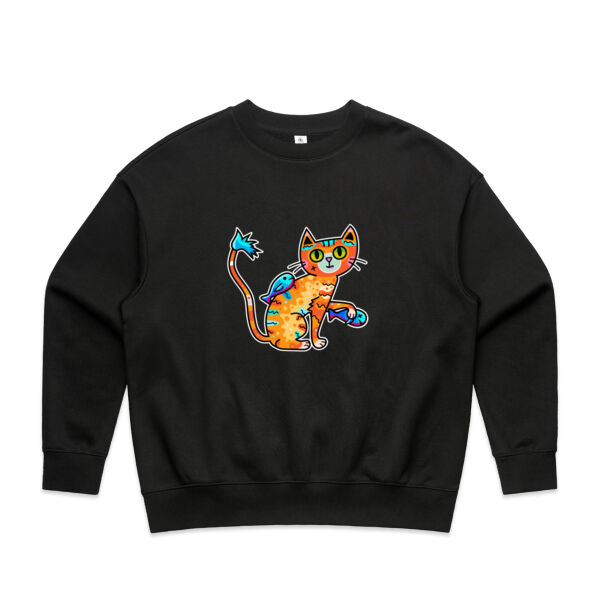 Cat&Fish - AS Colour - Wo's Heavy Crew Thumbnail