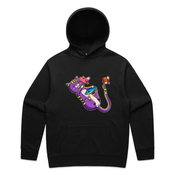 Purple Cat - AS Colour - Mens Relax Hood Thumbnail