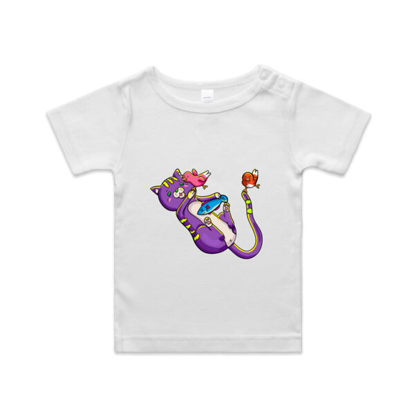 Purple Cat - AS Colour - Infant Wee Tee Thumbnail