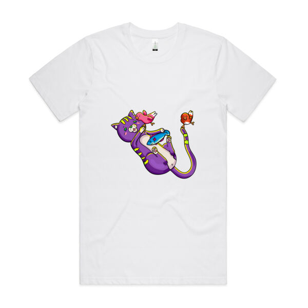 Purple Cat - AS Colour - Organic Cotton Unisex Tee Thumbnail