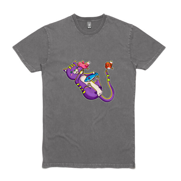 Purple Cat - AS Colour Stone Wash Staple Tee Thumbnail