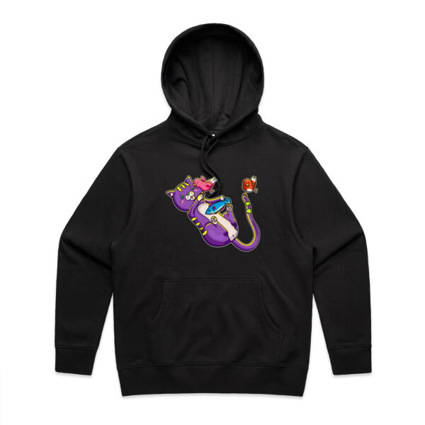 Purple Cat - AS Colour - Men's Heavy Hood Thumbnail