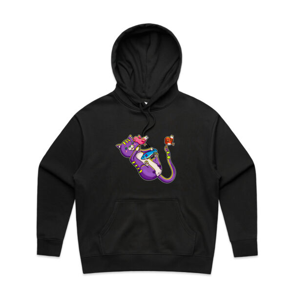 Purple Cat - AS Colour - Women's Heavy Hood Thumbnail
