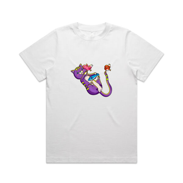 Purple Cat - AS Colour - Women's Heavy Tee Thumbnail