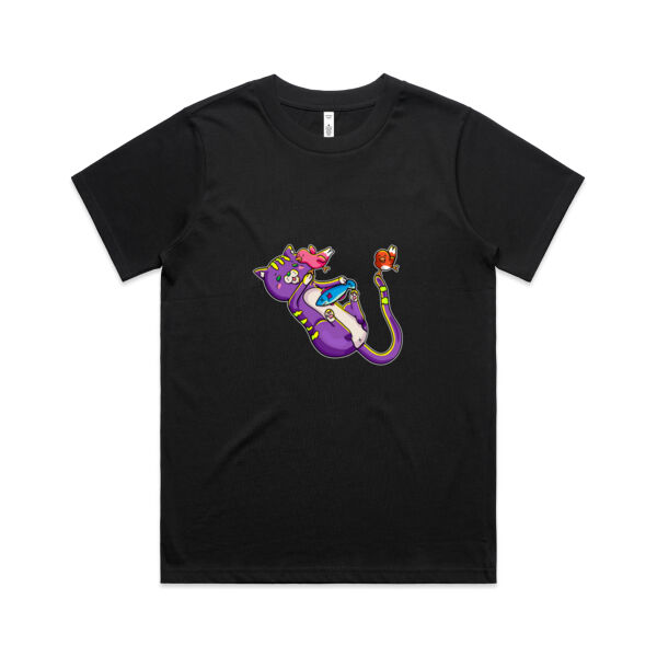 Purple Cat - AS Colour - Women's Classic Tee Thumbnail