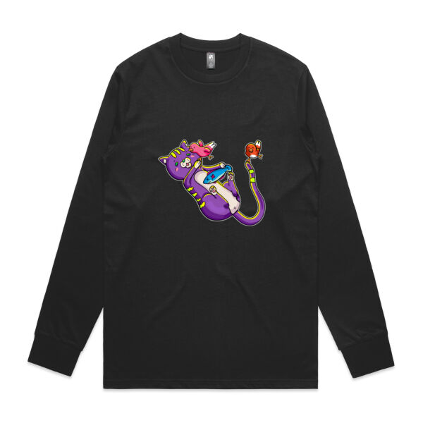 Purple Cat - AS Colour - Classic L/S Tee Thumbnail