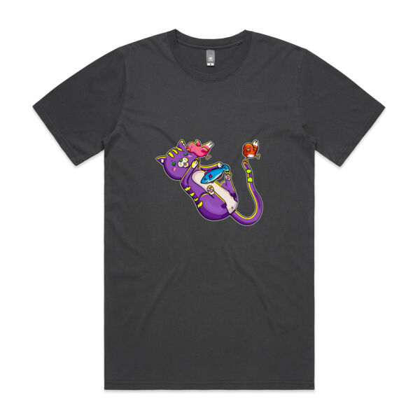 Purple Cat - AS Colour - Faded Tee Thumbnail