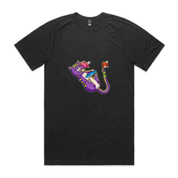 Purple Cat - AS Colour - Staple Active Blend Tee Thumbnail