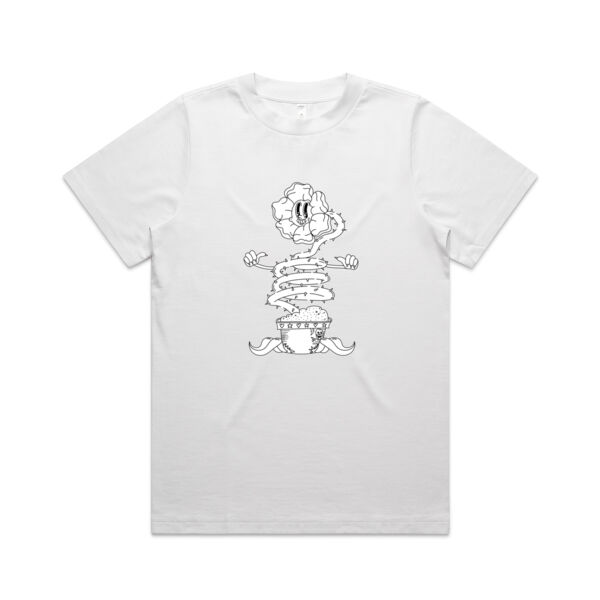 Happy Sentient Flower - AS Colour - Women's Heavy Tee Thumbnail