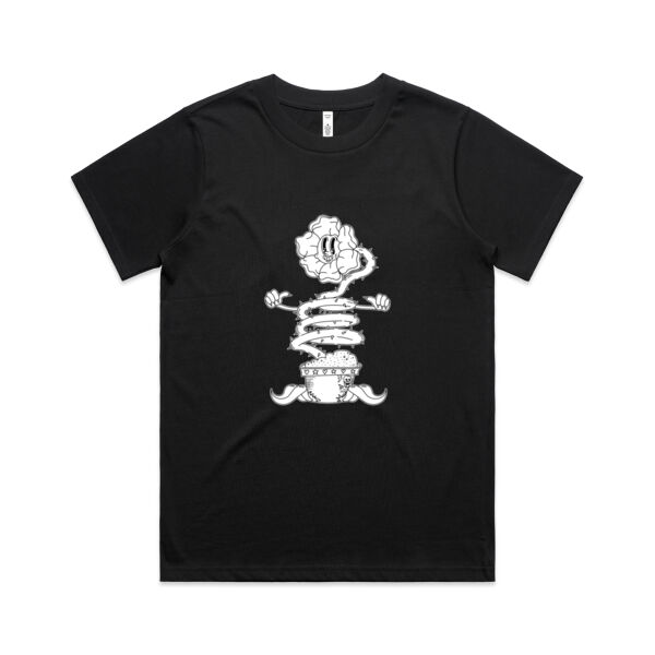 Happy Sentient Flower - AS Colour - Women's Classic Tee Thumbnail