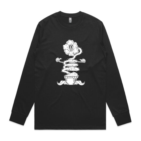 Happy Sentient Flower - AS Colour - Classic L/S Tee Thumbnail