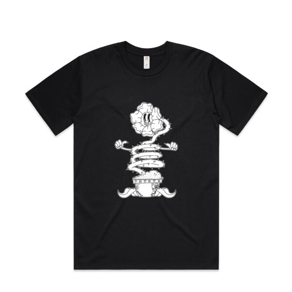 Happy Sentient Flower - AS Colour - Mens Classic Minus Tee Thumbnail