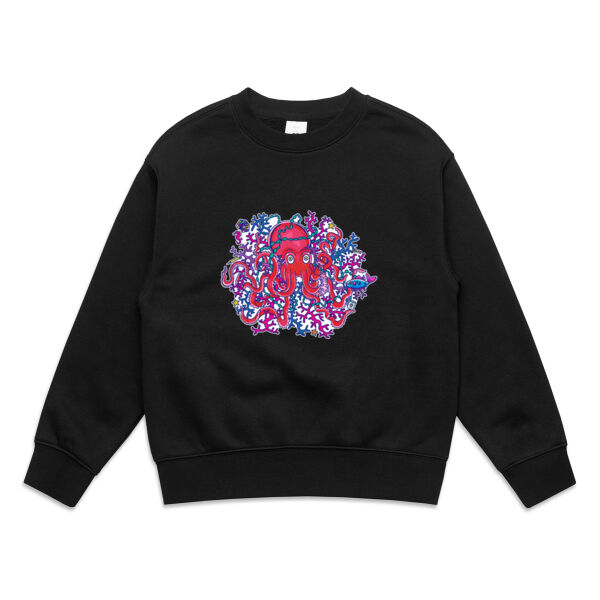 Tangled Octopus - AS Colour - Kids Relax Crew Thumbnail