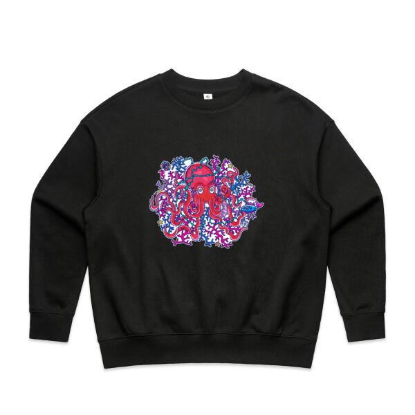 Tangled Octopus - AS Colour - Wo's Heavy Crew Thumbnail