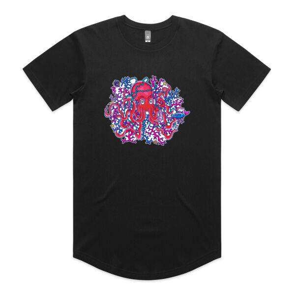 Tangled Octopus - AS Colour - Staple Curve Tee Thumbnail