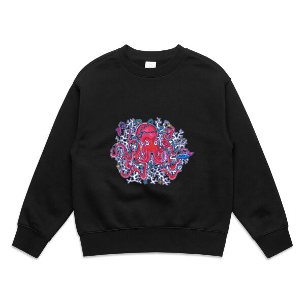 Tangled Octopus V2 - AS Colour - Kids Relax Crew Thumbnail