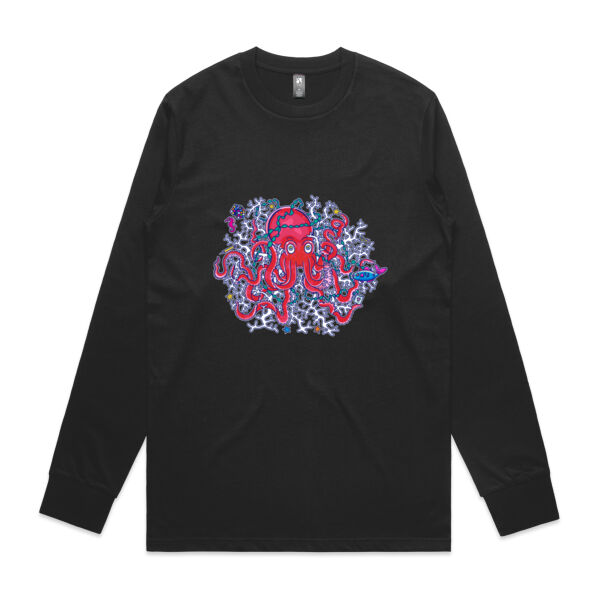 Tangled Octopus V2 - AS Colour - Classic L/S Tee Thumbnail