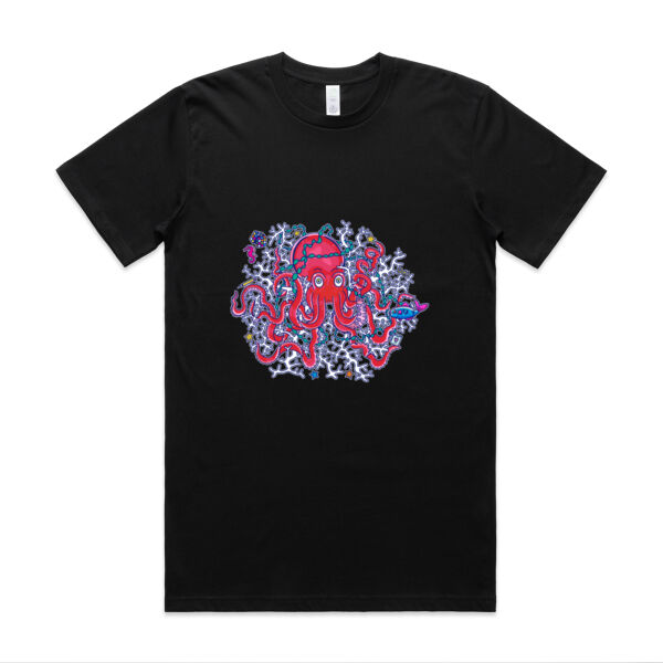 Tangled Octopus V2 - AS Colour - Classic Organic Tee Thumbnail