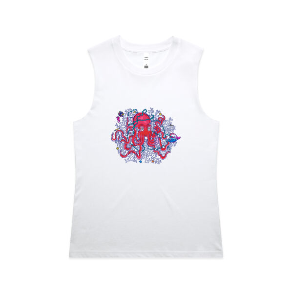 Tangled Octopus V2 - AS Colour - Women's Maple Tank Thumbnail