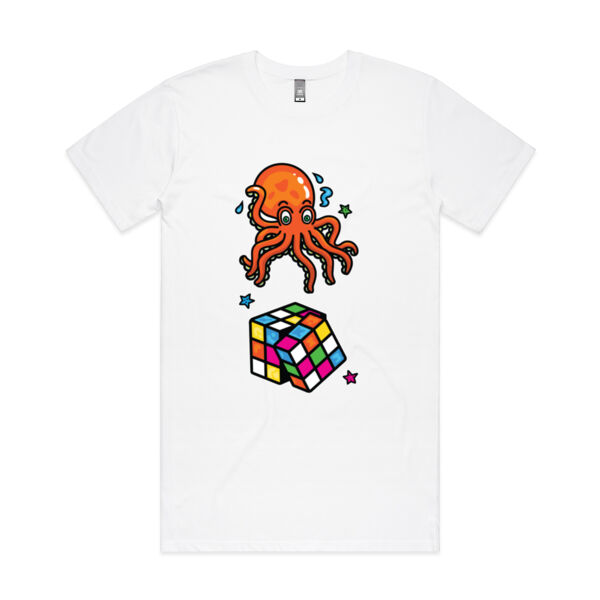 Octo Cube - Orange - AS Colour - Tall Tee Thumbnail