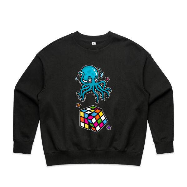 Octo Cube - Blue - AS Colour - Wo's Heavy Crew Thumbnail