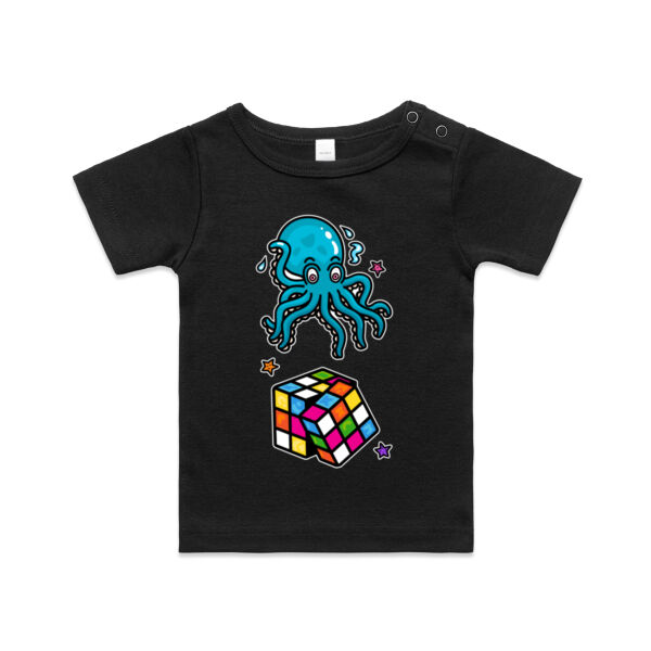 Octo Cube - Blue - AS Colour - Infant Wee Tee Thumbnail